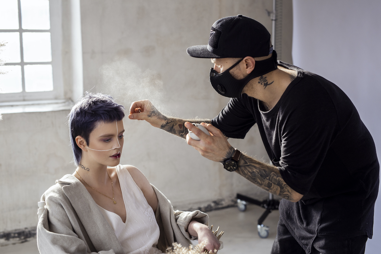 S/S 21 S E N S U A L hair collection by Dominik Podwika