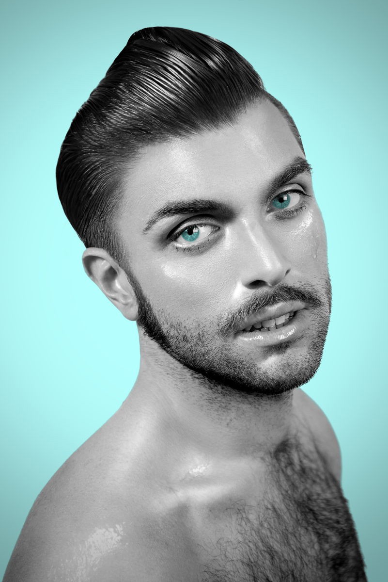 Aqua hair collection by La Barberia de Oliver - Salvador Oliver