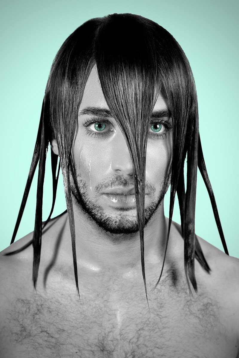 Aqua hair collection by La Barberia de Oliver - Salvador Oliver